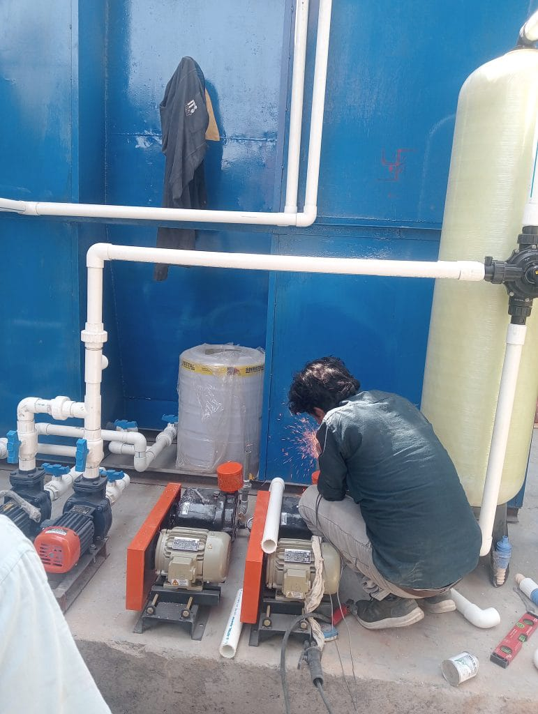 Reverse osmosis control panel and instrumentation
