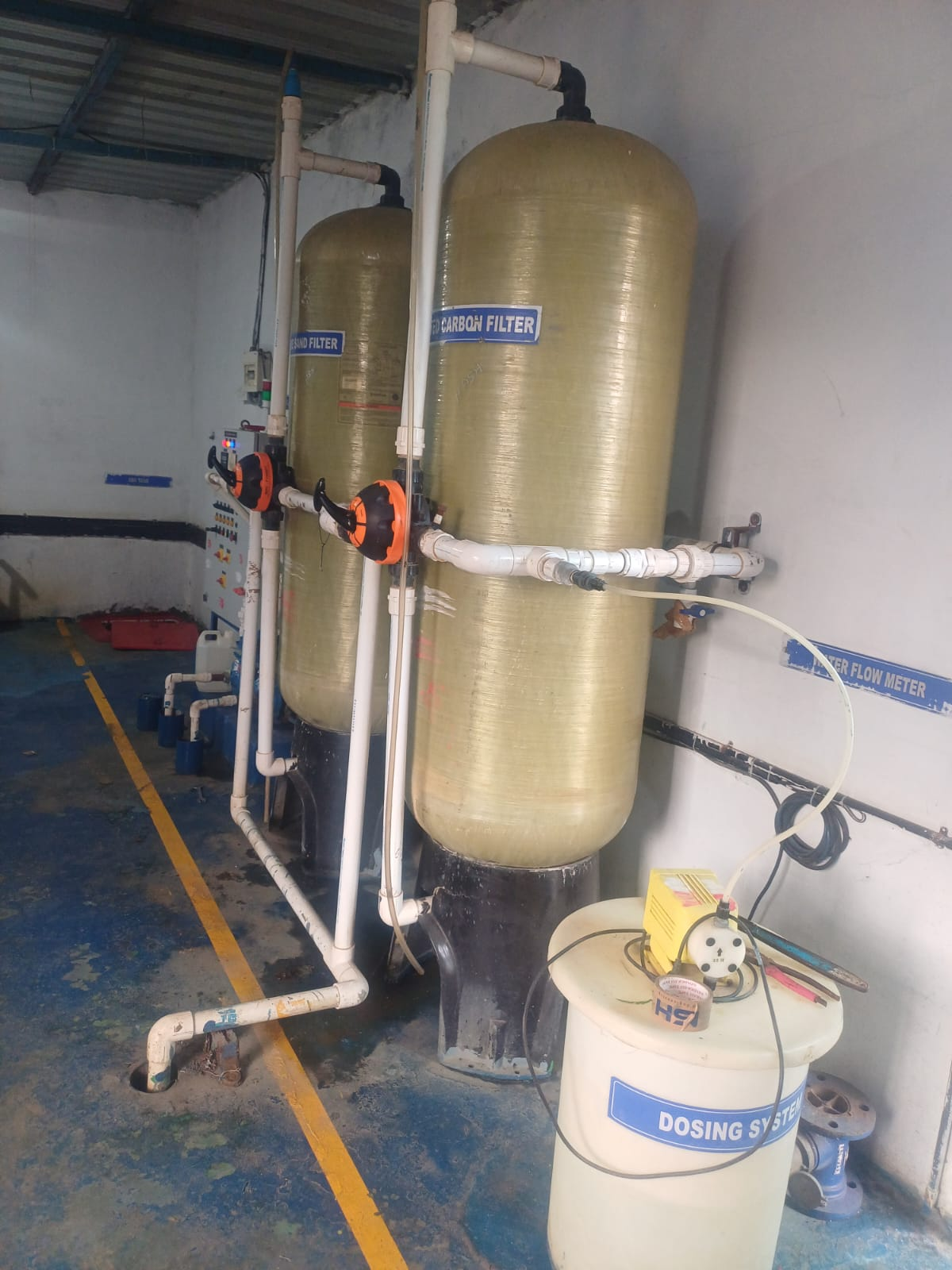 Water treatment plant infrastructure 14
