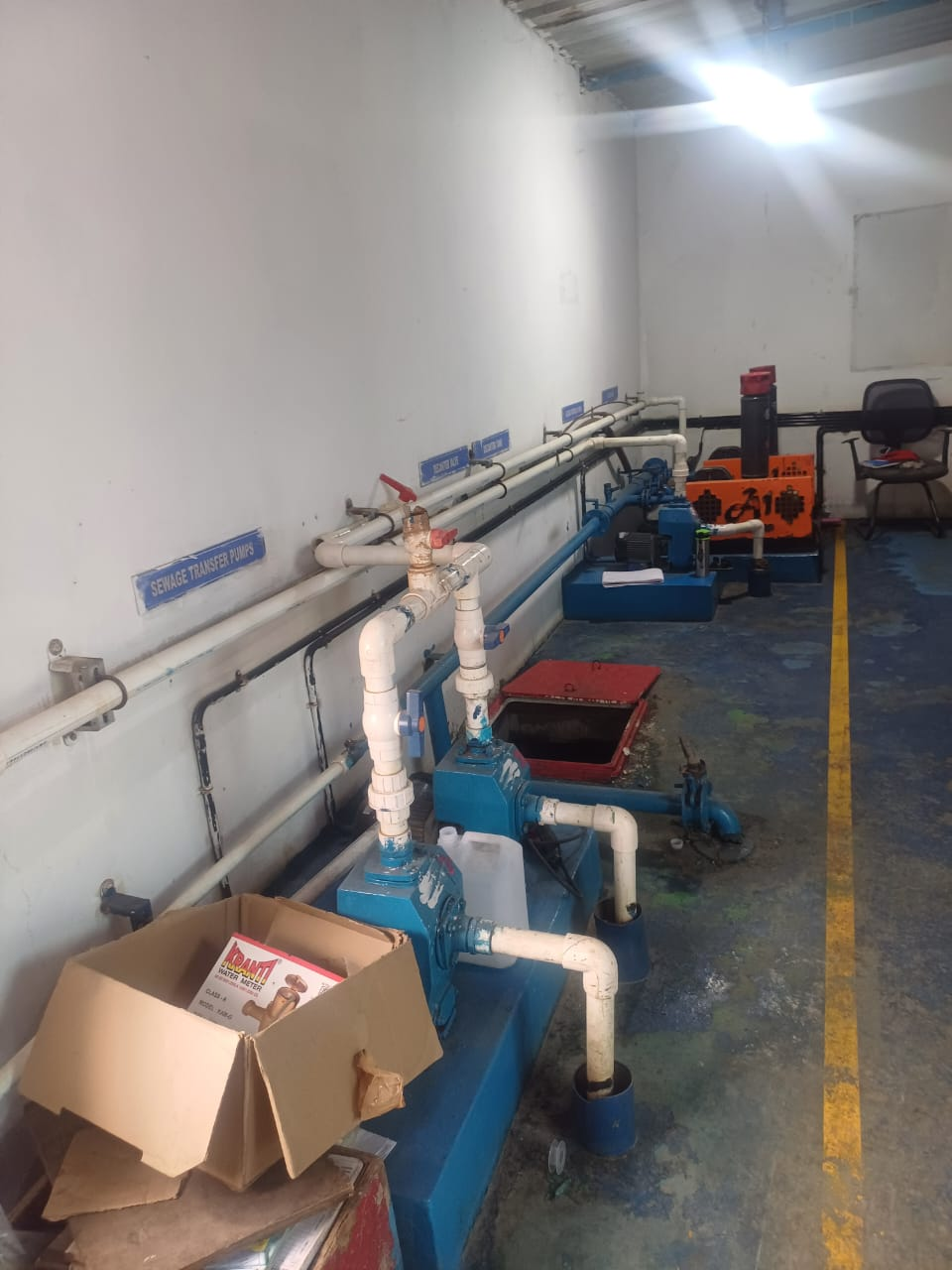 Water treatment plant infrastructure 15