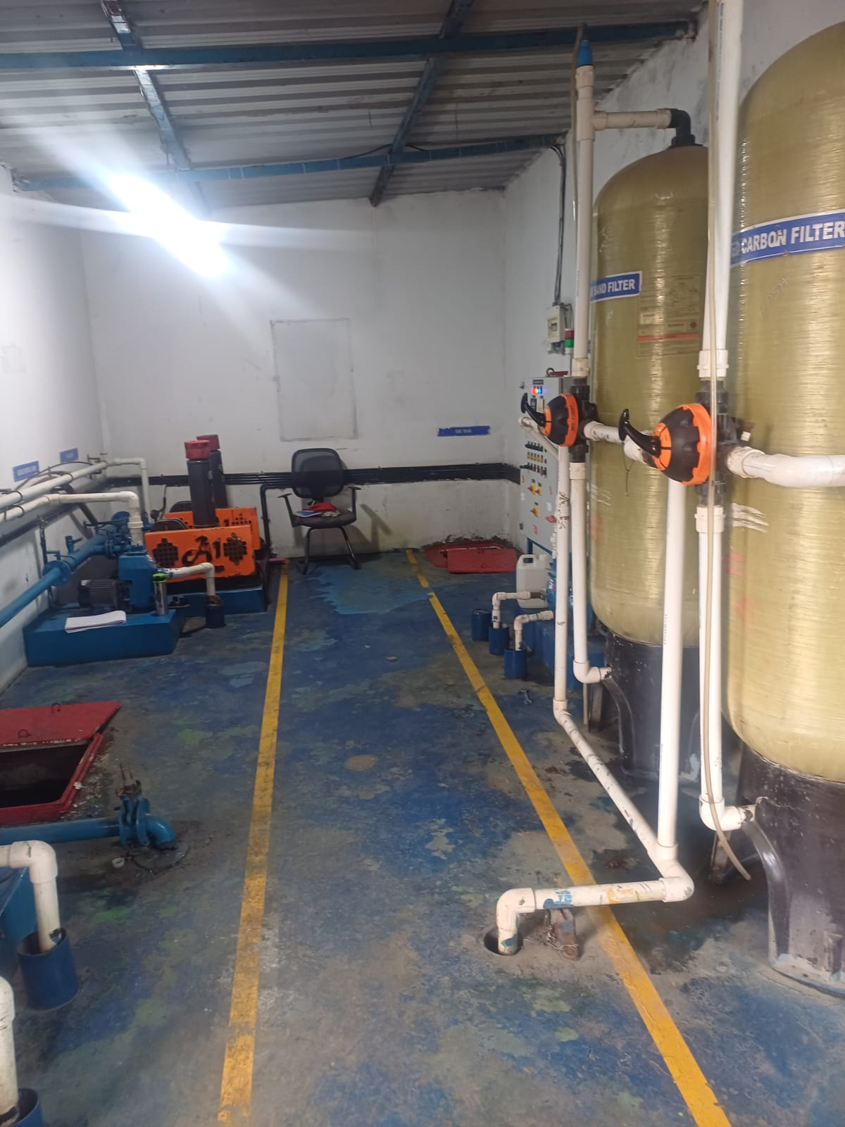 Water treatment plant infrastructure 16